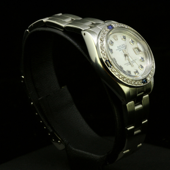 Rolex Ladies Datejust Oyster Steel Diamond Dial main image 7